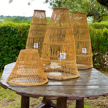 Charger l'image dans la galerie, LÁMPARA GRAN MALAWI DE RATÁN NATURAL