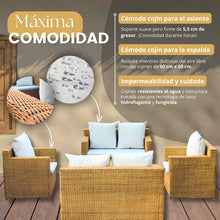 Cargar imagen en el visor de la galería, CONJUNTO DE JARDÍN LAGO MALAWI PARA 4 PERSONAS