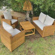 Cargar imagen en el visor de la galería, CONJUNTO DE JARDÍN LAGO MALAWI PARA 4 PERSONAS