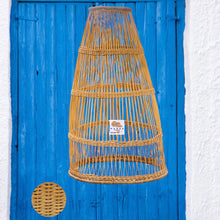 Charger l'image dans la galerie, LÁMPARA GRAN MALAWI DE RATÁN NATURAL