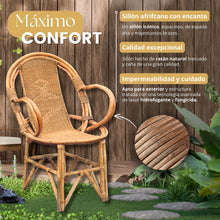 Cargar imagen en el visor de la galería, SILLÓN AFRICANO KHONDE