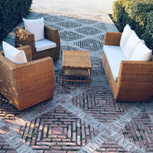 Cargar imagen en el visor de la galería, MAMBA MUEBLES CONJUNTO DE JARDIN MAFUMU DE RATÁN NATURAL SOFAS CONJUNTO DE JARDIN MAFUMU DE RATÁN NATURAL