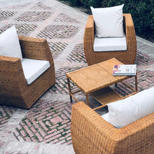 Cargar imagen en el visor de la galería, MAMBA MUEBLES CONJUNTO DE JARDIN MAFUMU DE RATÁN NATURAL SOFAS CONJUNTO DE JARDIN MAFUMU DE RATÁN NATURAL