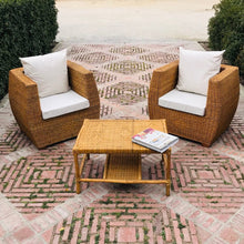 Cargar imagen en el visor de la galería, MAMBA MUEBLES CONJUNTO DE JARDIN MAFUMU DE RATÁN NATURAL SOFAS CONJUNTO DE JARDIN MAFUMU DE RATÁN NATURAL