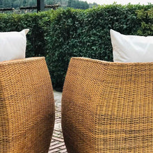 Cargar imagen en el visor de la galería, MAMBA MUEBLES CONJUNTO DE JARDIN MAFUMU DE RATÁN NATURAL SOFAS CONJUNTO DE JARDIN MAFUMU DE RATÁN NATURAL