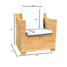 Load image into Gallery viewer, MAMBA MUEBLES - Muebles de jardín SET LAGO MANGOCHI