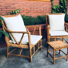 Cargar imagen en el visor de la galería, MAMBA MUEBLES SILLA SILLA JAMBO DE RATÁN NATURAL PARA EXTERIOR O COMEDOR