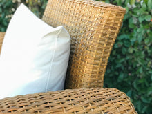 Cargar imagen en el visor de la galería, MAMBA MUEBLES SILLÓN DE JARDÍN DE RATÁN NATURAL BUTACA BUTACA REY ZAZÚ INDIVIDUAL DE RATÁN NATURAL