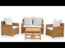 Cargar y reproducir el video en el visor de la galería, CONJUNTO DE JARDÍN LAGO MALAWI PARA 4 PERSONAS