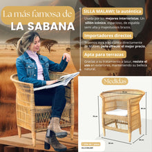 Cargar imagen en el visor de la galería, SILLA MALAWI. LA ORIGINAL. MADERA NATURAL.
