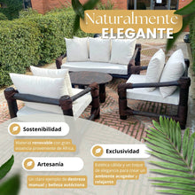 Load image into Gallery viewer, VIÑAMARFIL SET DARK WALNUT COLOR
