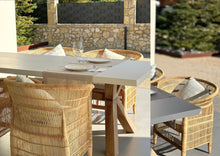 Load image into Gallery viewer, MALAWI ARMCHAIR THE ORIGINAL HANDMADE WITH NATURAL RATTAN
