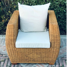 Cargar imagen en el visor de la galería, MAMBA MUEBLES BUTACA BUTACA MAFUMU DE RATÁN NATURAL PARA EXTERIOR O COMEDOR
