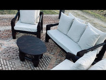 Load and play video in Gallery viewer, VIÑAMARFIL SET DARK WALNUT COLOR
